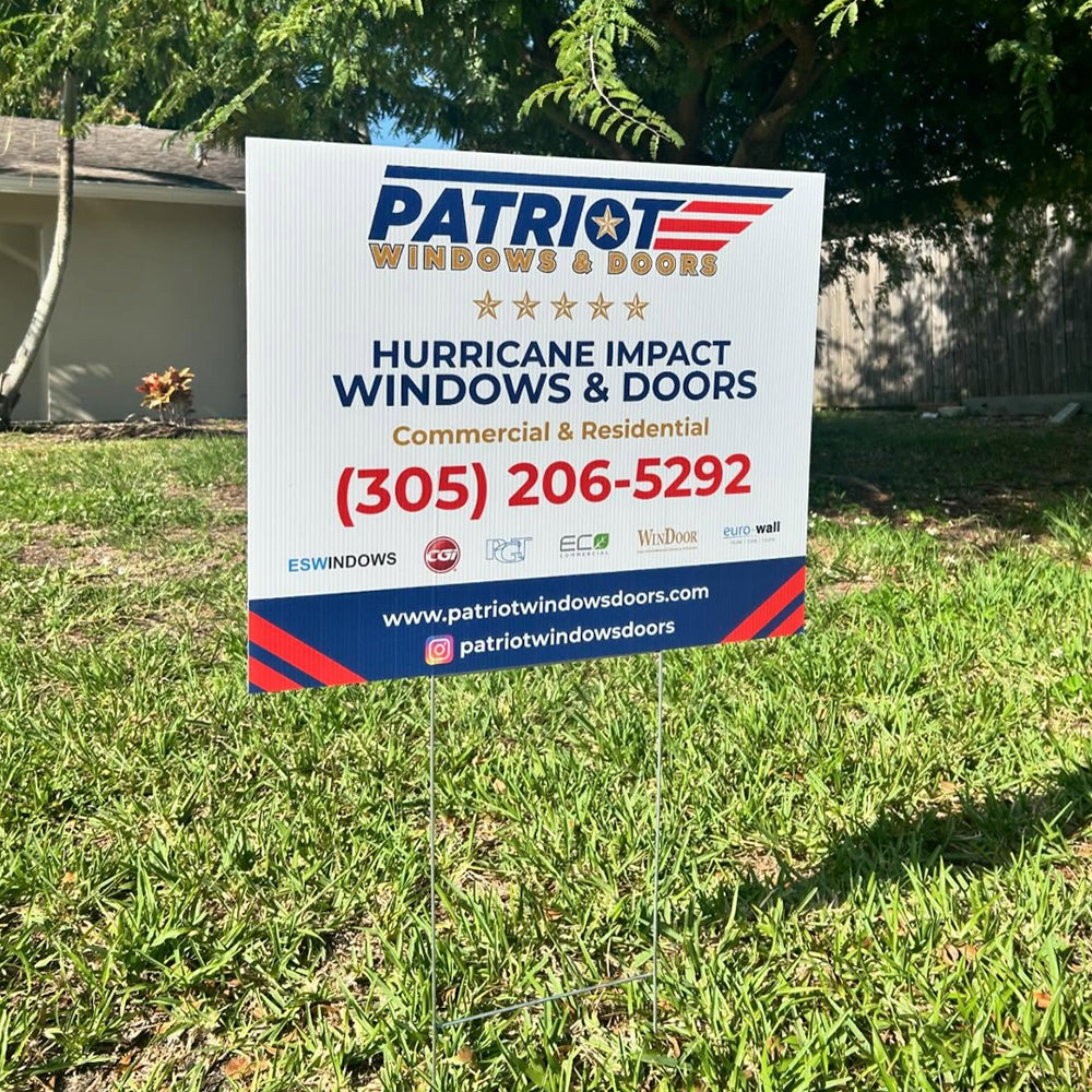 Yard Signs - 4mm Coroplast Qty 20